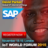 IoT Conference - IoT WORLD FORUM 2015